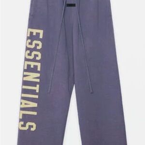 Essentials Purple Sweatpants